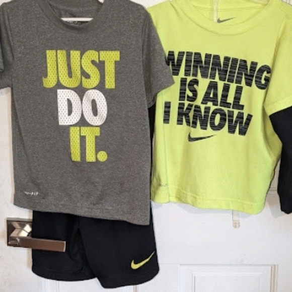 Puma Blue and Gray Kids Tee Set - Picture 2 of 16